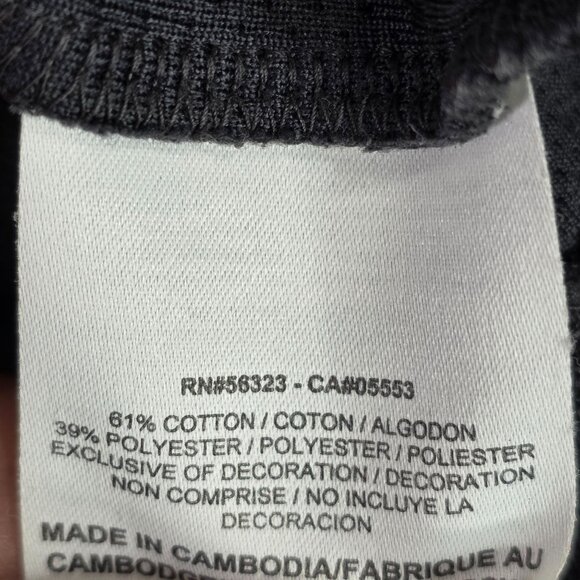 Mens Nike Golf Dri Fit 1/4 Zip Gray Pullover Sweater Cotton Polyester Blend L - Picture 4 of 9